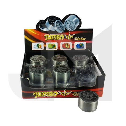 3 Parts Small Metal Grey 40mm Grinder - 11007 - GU PAK