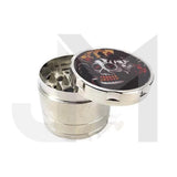 4 Parts Metal 50mm Grinder with Print HX012 - GU PAK