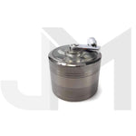 4 Parts Manual Metal Silver 60mm Grinder - HX060SY-4GR - GU PAK