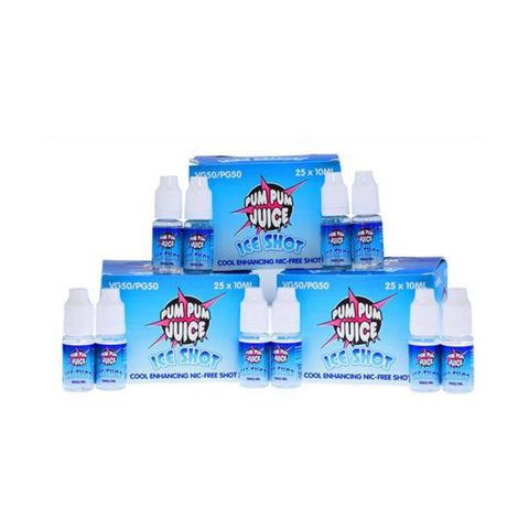 Ice Shot 0mg (Nicotine Free) 10ml by Pum Pum Juice (50VG-50PG) - GU PAK