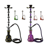 Large 1 Hose Shisha Hookah - Assorted Colours - GU PAK