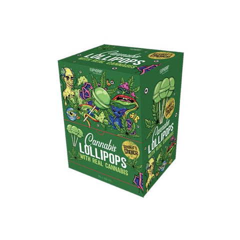 Euphoria Big Pack Cannabis Lollipops 12g x 200pcs (Approx) - GU PAK