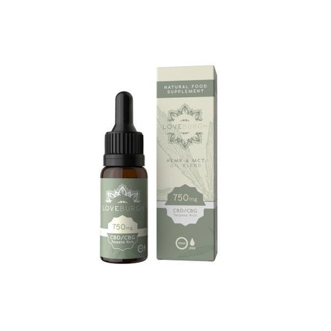 Loveburgh 750mg MCT CBD Oil 10ml - GU PAK