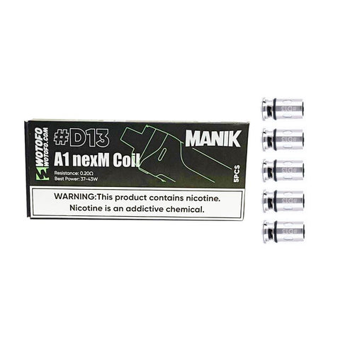 Wotofo Manik Replacement Mesh Coils D11/D13/D14/D15 - GU PAK