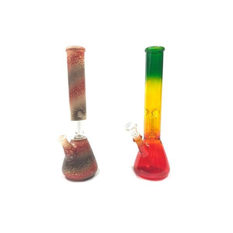 6 x 12" Mix Design Medium Percolator Glass Bong - G-1260MD - GU PAK