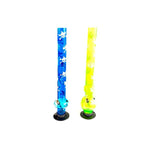 6 x 24" Mixed Designs Acrylic Long Bong - FA-B - GU PAK