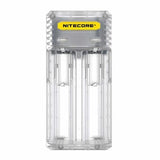 Nitecore Q2 Charger-  Clear/Black/ Yellow/Pink - GU PAK