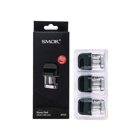Smok Novo Replacement Mesh Pod  - 0.8 Ohm EU Coil - GU PAK