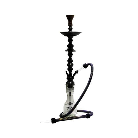 Original Khalil Mamoon 32" Extra Large Black Shafeef Shisha - GU PAK