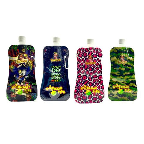 12 x Honey Puff Juice Packet Style Pouch Bong - SG014 - GU PAK