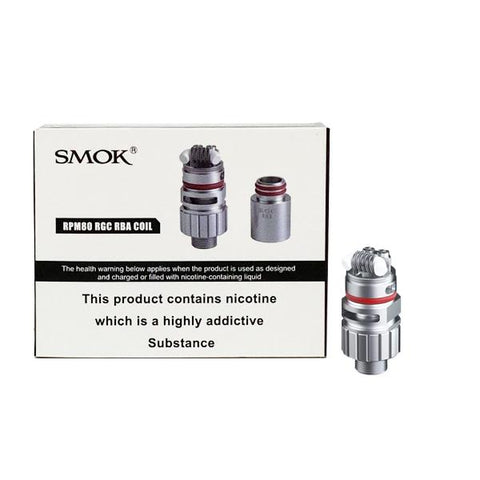 Smok RPM80 Replacement RGC RBA Coil 0.6Ohms - GU PAK
