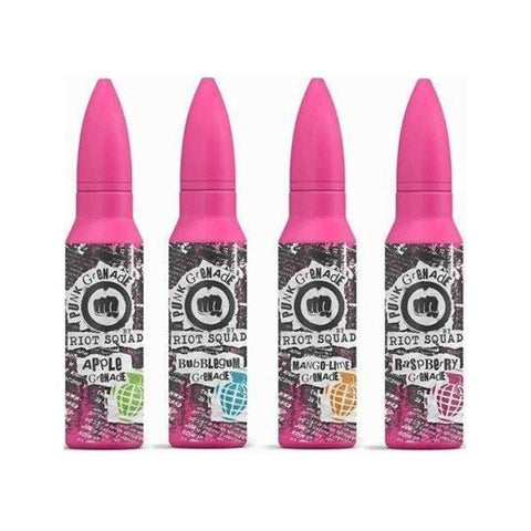 Riot Squad Punk Grenade 0mg 60ml Shortfill (70VG/30PG) - GU PAK