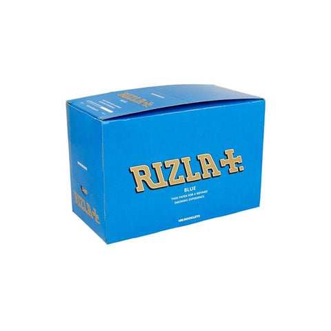 100 Blue Regular Rizla Rolling Papers - GU PAK