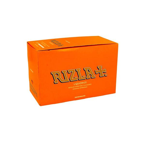 100 Liquorice Regular Rizla Rolling Papers - GU PAK
