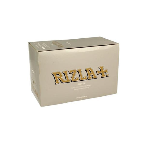 100 Silver Regular Rizla Rolling Papers - GU PAK
