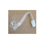 10 x S Shape 55mm Hook Polish Glass Pipe - GP126 - GU PAK