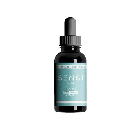 Sensi CBD 1000mg CBD Tinture Oil 30ml - GU PAK