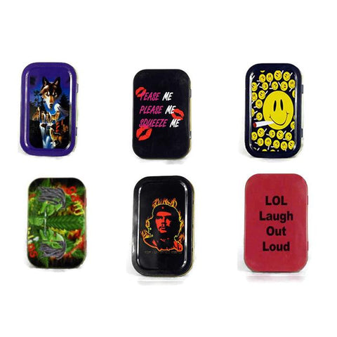 Metal Storage Container Boxes - Mixed Designs - GU PAK