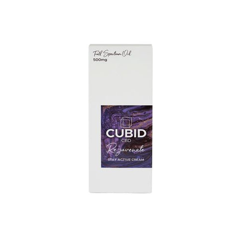 Cubid CBD 500mg Rejuvenate 100ml Stay Active Cream - GU PAK