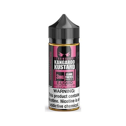 Strawberry Kangaroo Kustard by Cloud Thieves 0mg 120ml Shortfill (80VG-20PG) - GU PAK