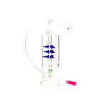 Stylish Glass Water Pipe - No 5 - GU PAK