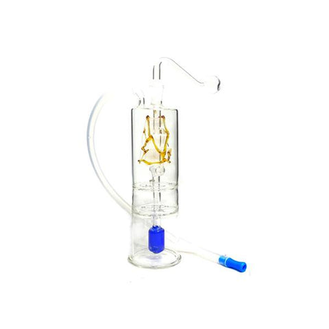 Stylish Large Glass Water Pipe - No 8 - GU PAK
