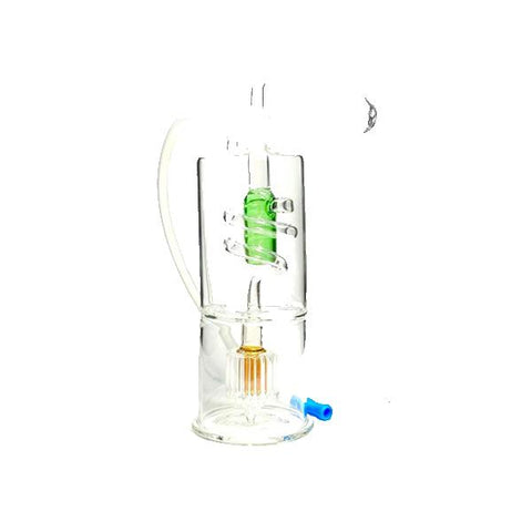 Stylish Glass Water Pipe - No 11 - GU PAK