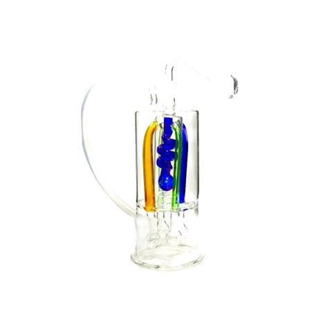 Stylish Glass Water Pipe - No 12 - GU PAK