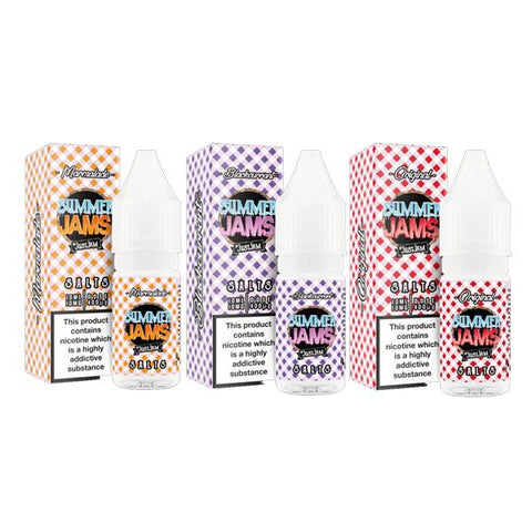 10mg Summer Jam by Just Jam 10ml Flavoured Nic Salt (50VG/50PG) - GU PAK