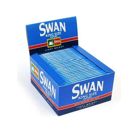 50 Swan Blue King Size Rolling Papers - GU PAK