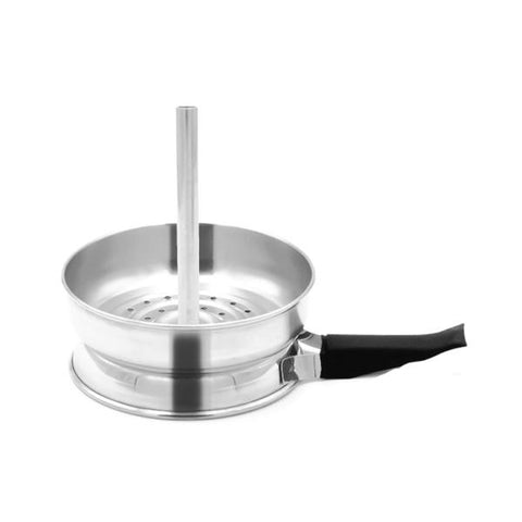 Charcoal Metal Pan Tray Chimney head pot Holder - GU PAK
