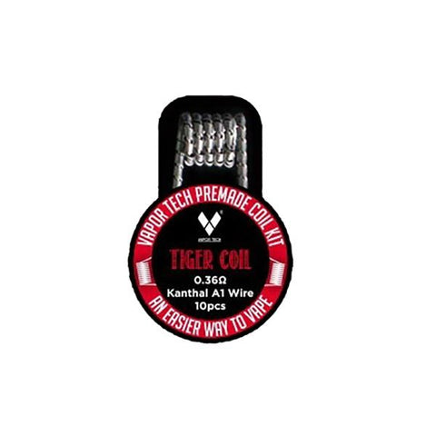 Vapor Tech Premade Coils Alien / Juggernaut / Fused Clapton / Tiger - GU PAK