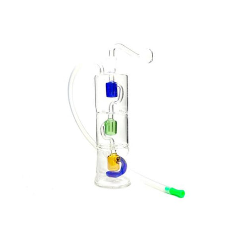 Stylish Glass Water Pipe - No 10 - GU PAK