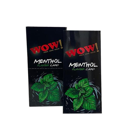 Wow Menthol Flavour Cards Infusions Pack of 20 - GU PAK