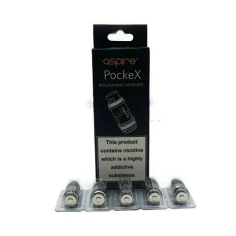 Aspire PockeX 0.6 / 1.2 Ohm Coil - GU PAK