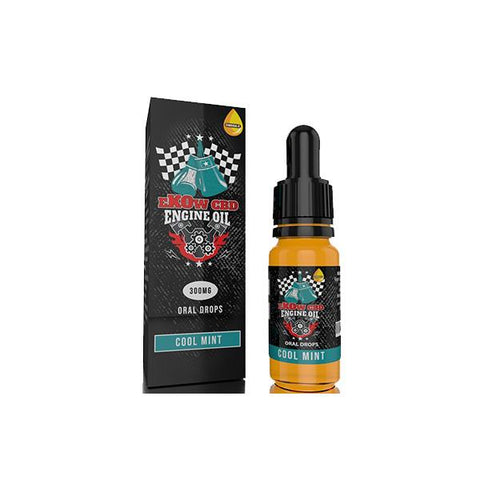 eKOw CBD Engine Oil 300mg CBD Oral Drops - GU PAK