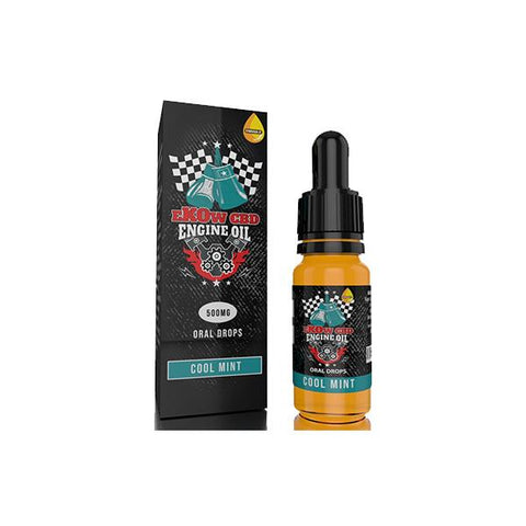 eKOw CBD Engine Oil 500mg CBD Oral Drops - GU PAK