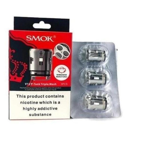 Smok V12 Prince Triple Mesh Coil - 0.15 Ohm - GU PAK
