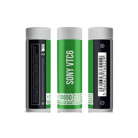 Sony VTC6 18650 3000mAh Battery - GU PAK