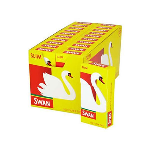 20 Swan Slim PreCut Filter Tips - GU PAK