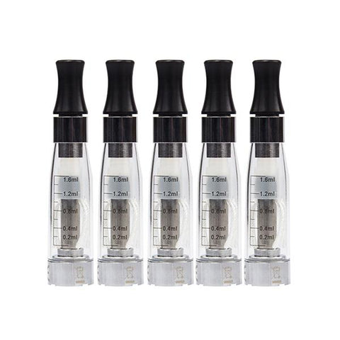 5 x Vapouron CE4 Coloured Atomisers TPD - GU PAK